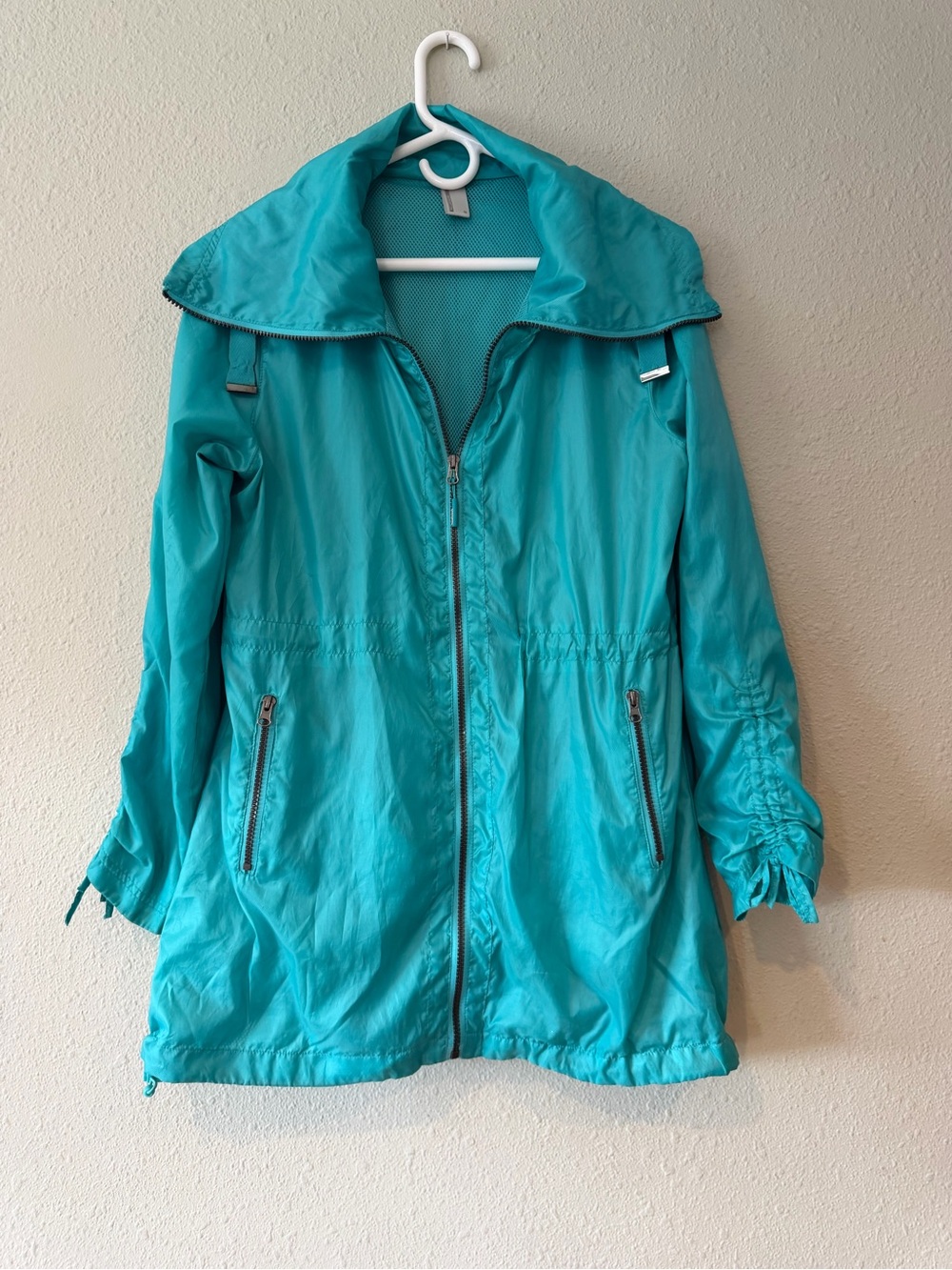 Mondetta Teal Lightweight Utility Jacket